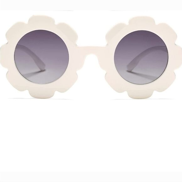 NEW! Kids Round Flower Sunglasses, Cute Daisy Glasses for Toddler Girls … - Picture 3 of 9